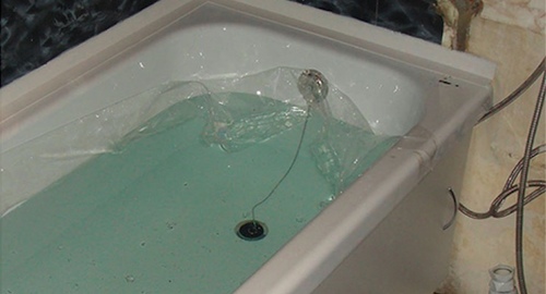 Установкой акрилового вкладыша | Окская